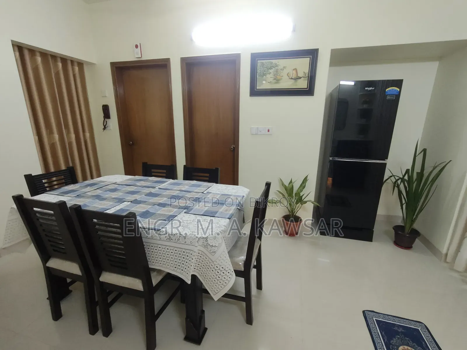 Furnished 3-bedroom Apartment in Dhanmondi for Rent