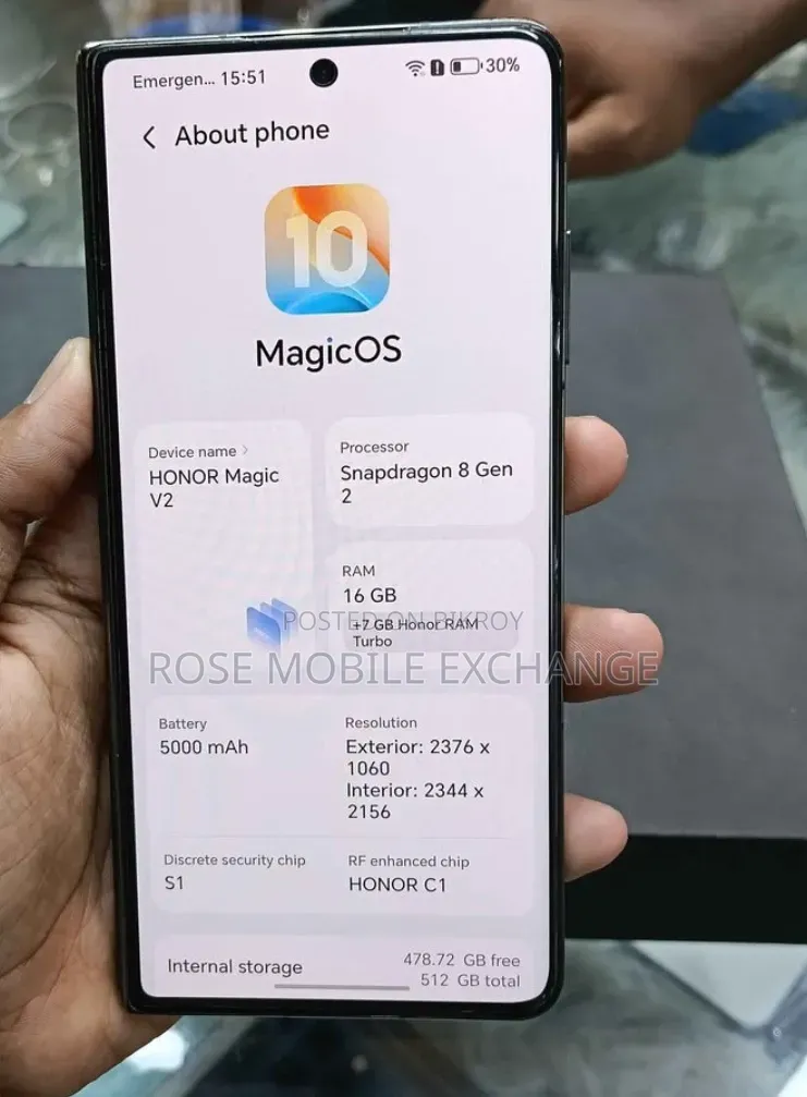 Honor Magic V2 512 GB Orange
