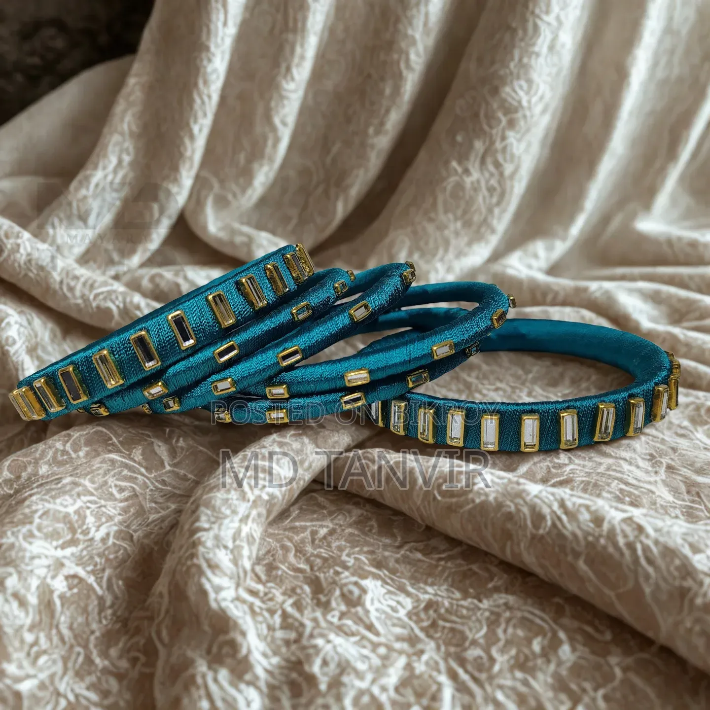100% Silk Thread Bangles