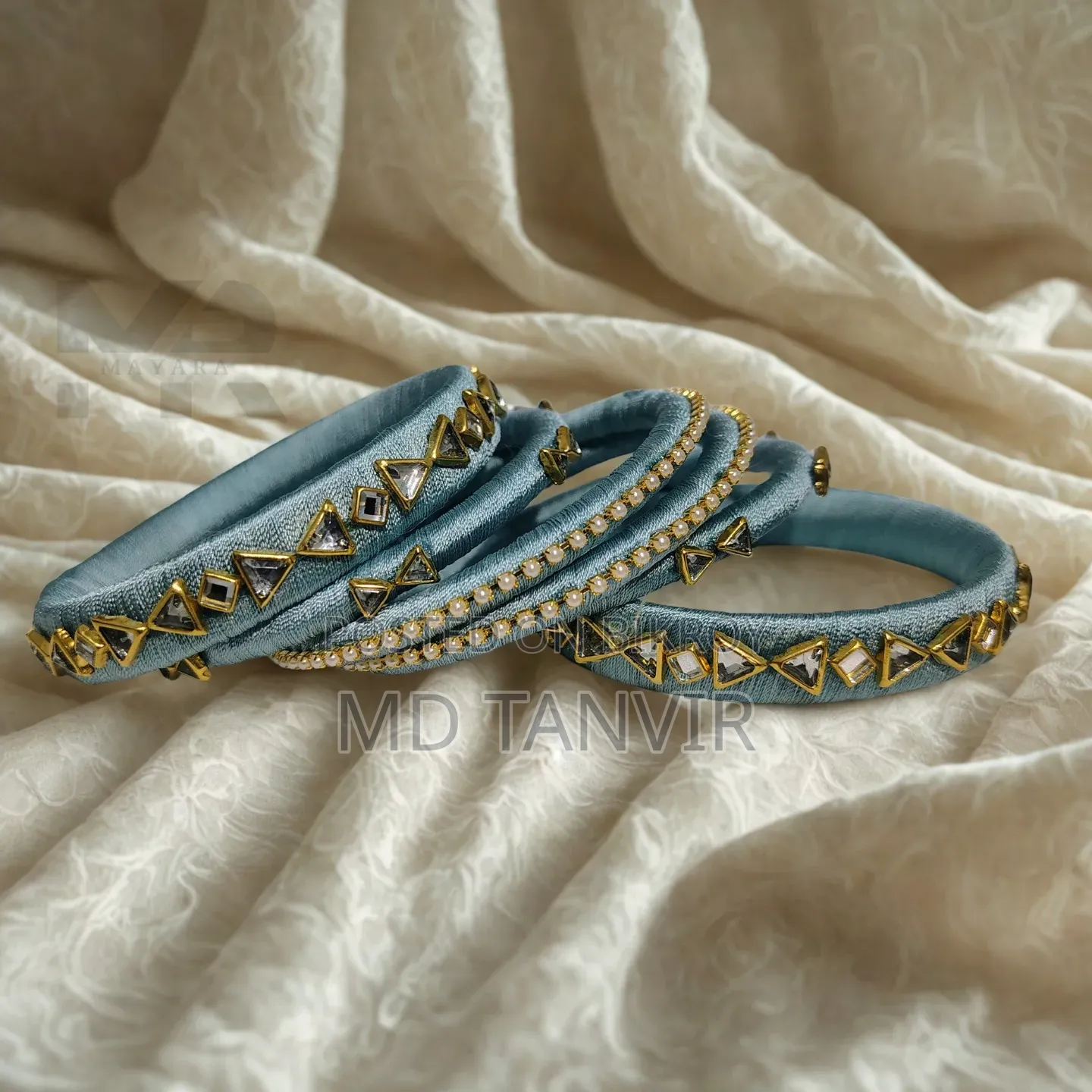 100% Silk Thread Bangles