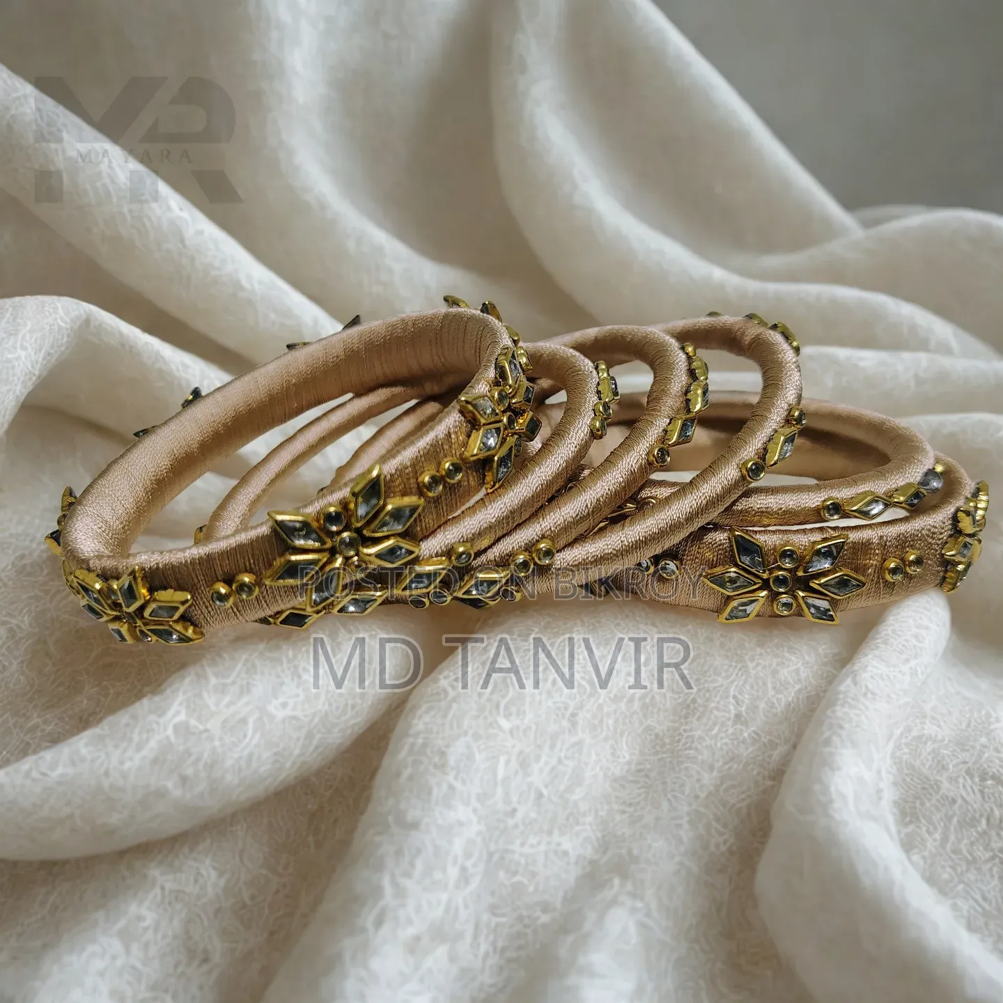 100% Silk Thread Bangles