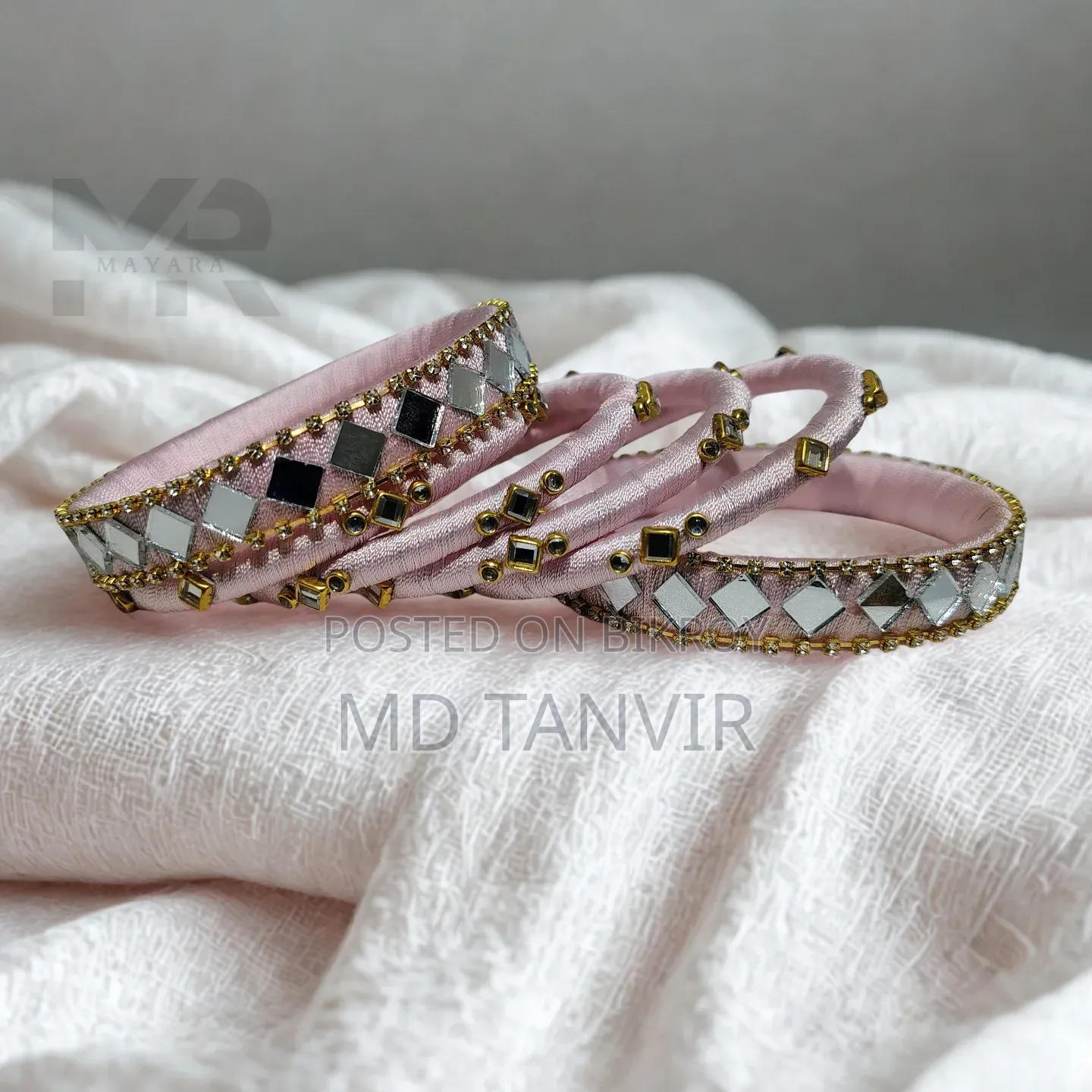 100% Silk Thread Bangles