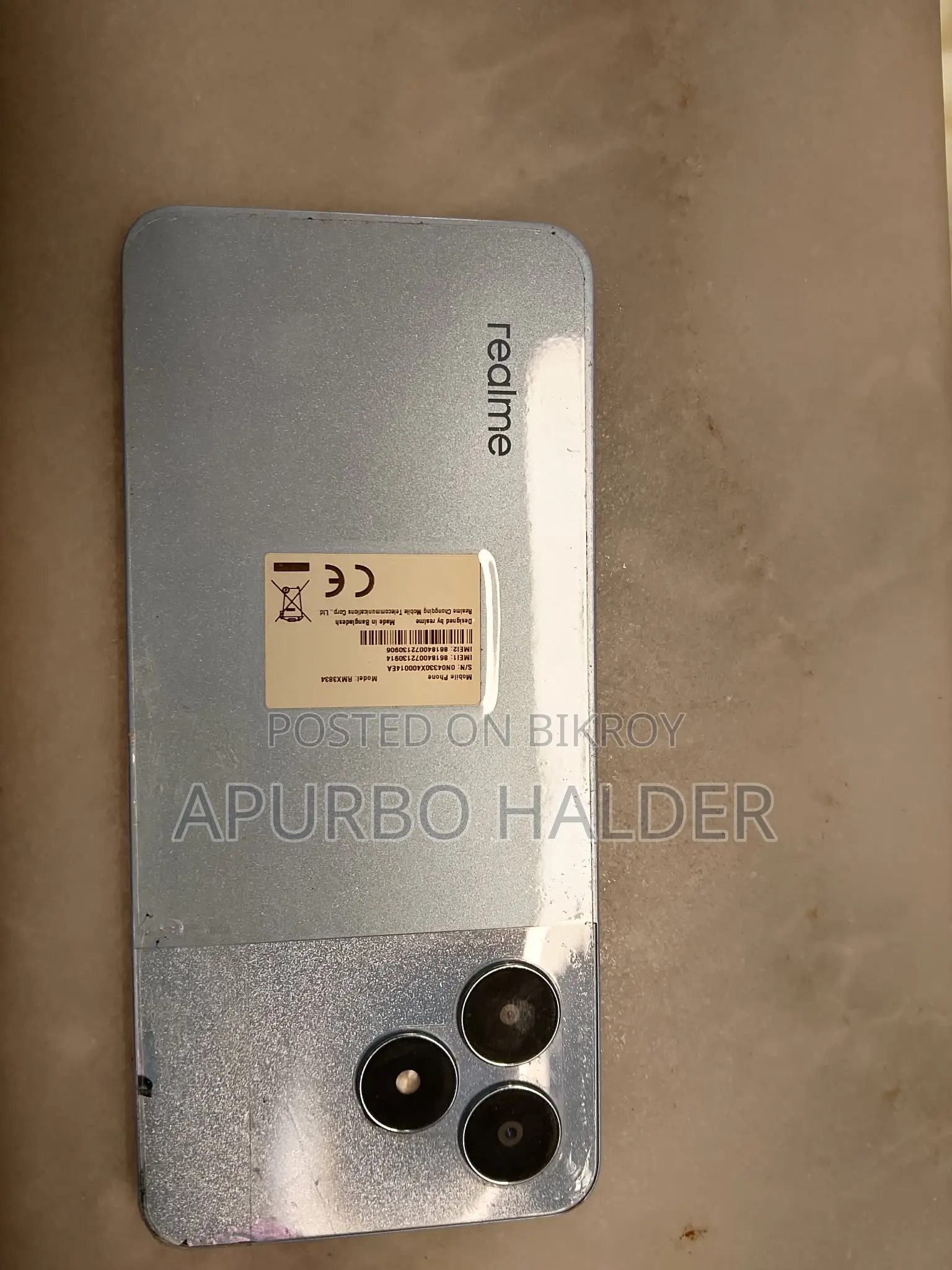Realme Note 50 64 GB Blue
