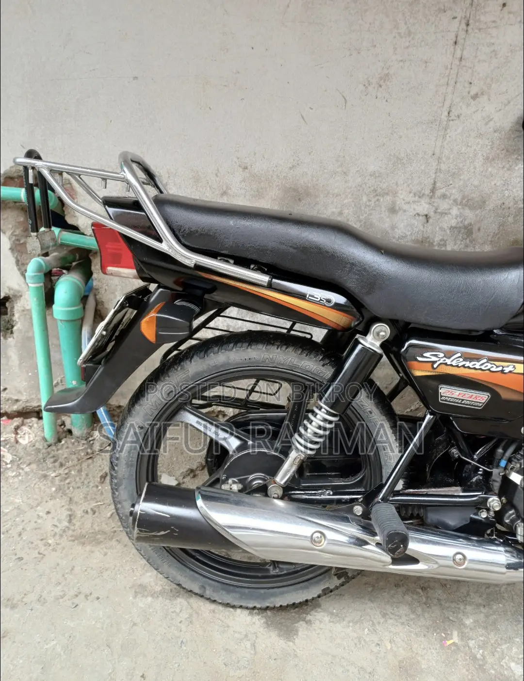 Hero Splendor Plus 2022 Black