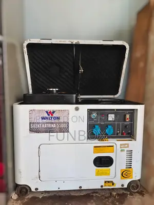 Used Walton Silent Katrina 5.5 Kw Diesel Generator 25l Tank
