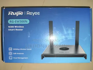 Rujie N300 Wireless Smart Router 300mbps With 40 Feet Cable