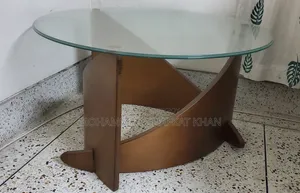 Hatil Flicker Table With Glass