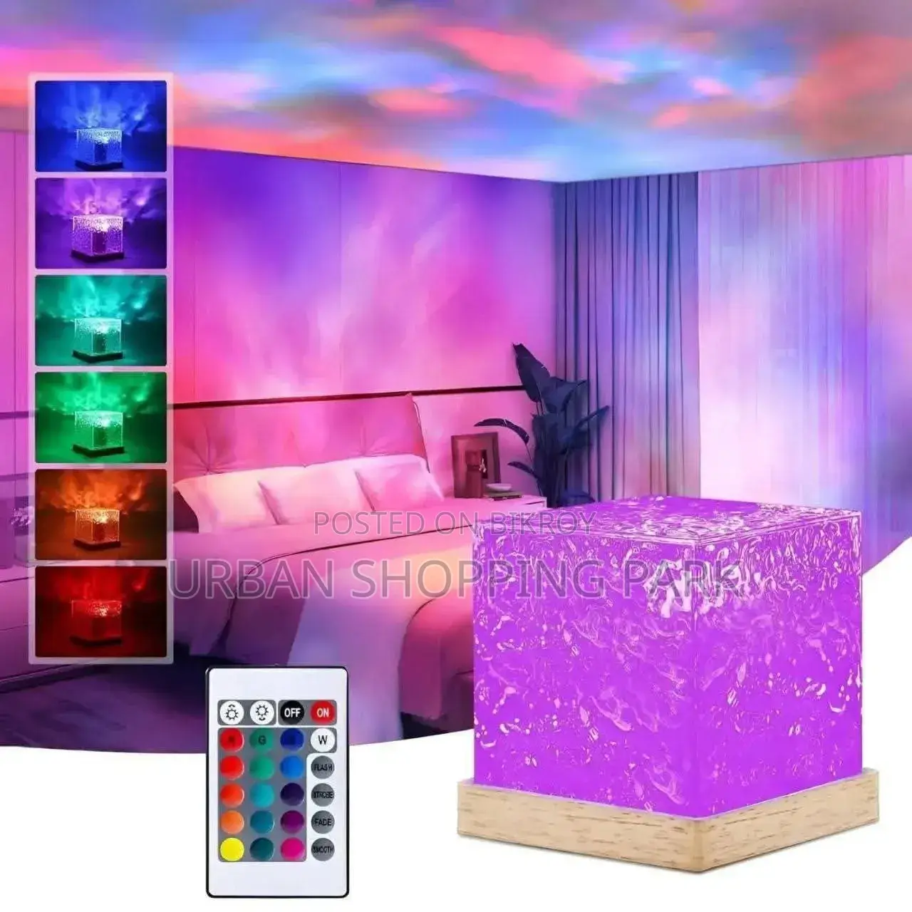 Dynamic Water Pattern Light