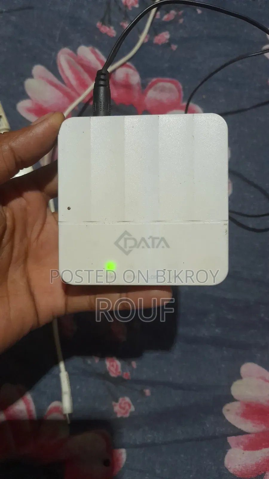 A Router and an ONU will be sold