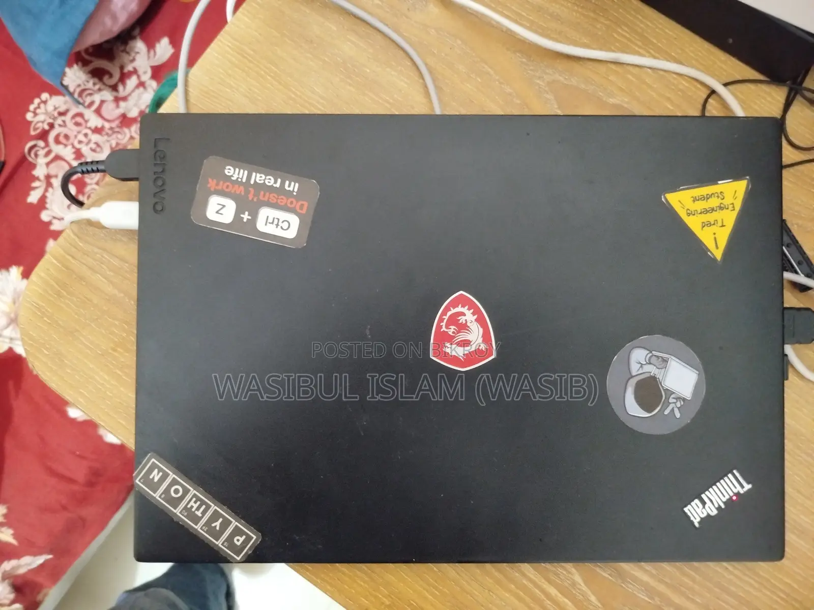 ল্যাপটপ Lenovo ThinkPad T470 32GB Intel Core I5 SSD 512GB