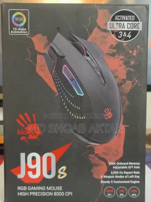 A4tech Bloody J90s 2-Fire RGB Animation Gaming Mouse
Sell