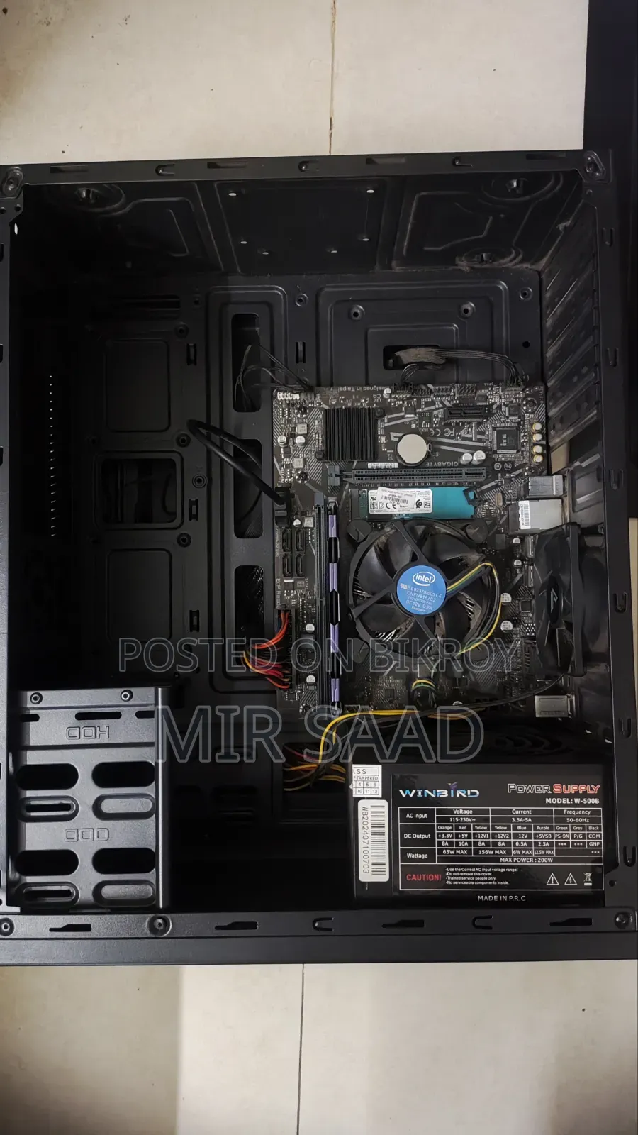 Desktop Computer 8GB Intel Core I5 SSD 256GB