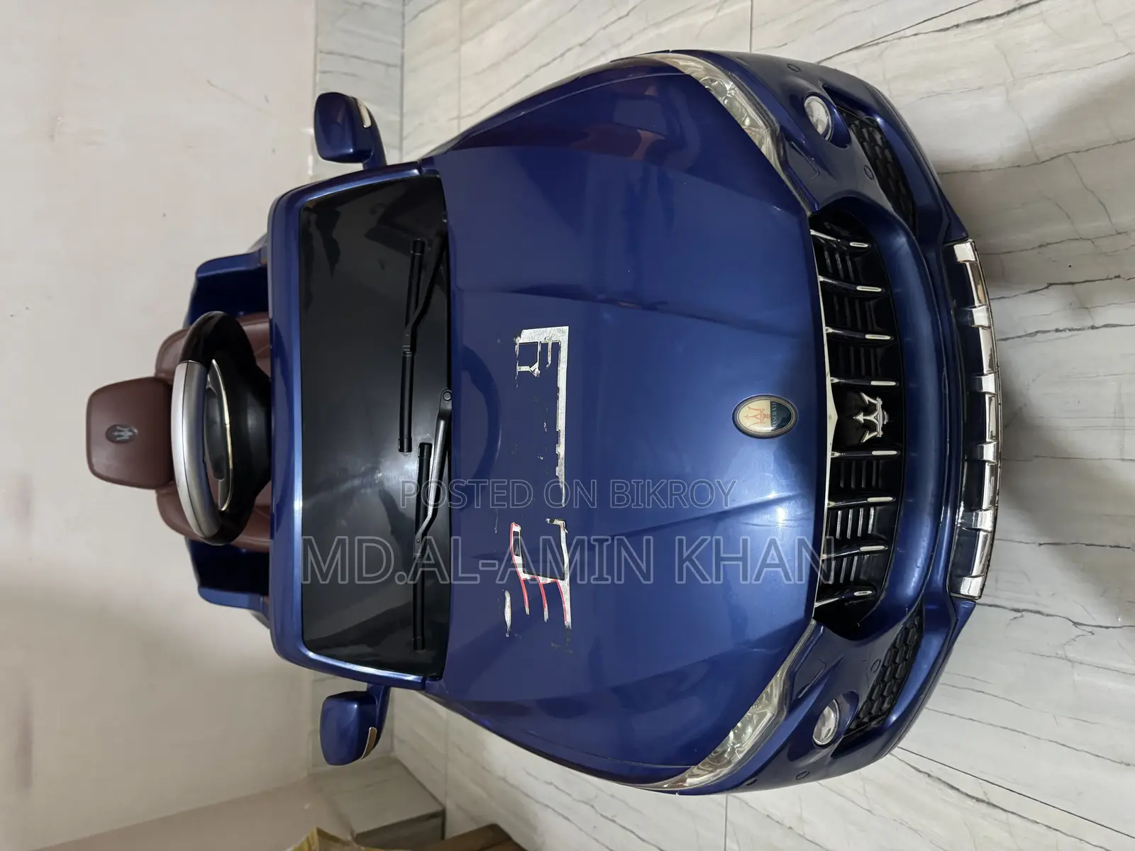 Blue Color Toy Car