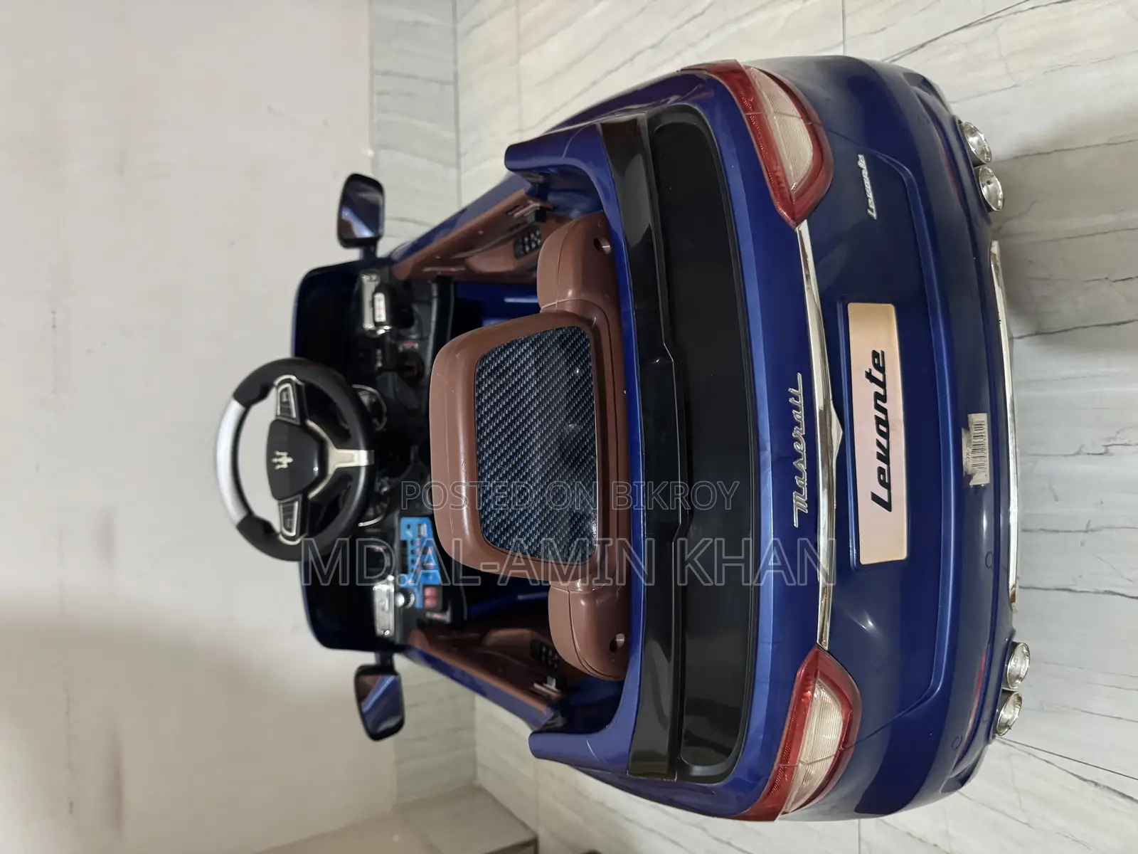 Blue Color Toy Car