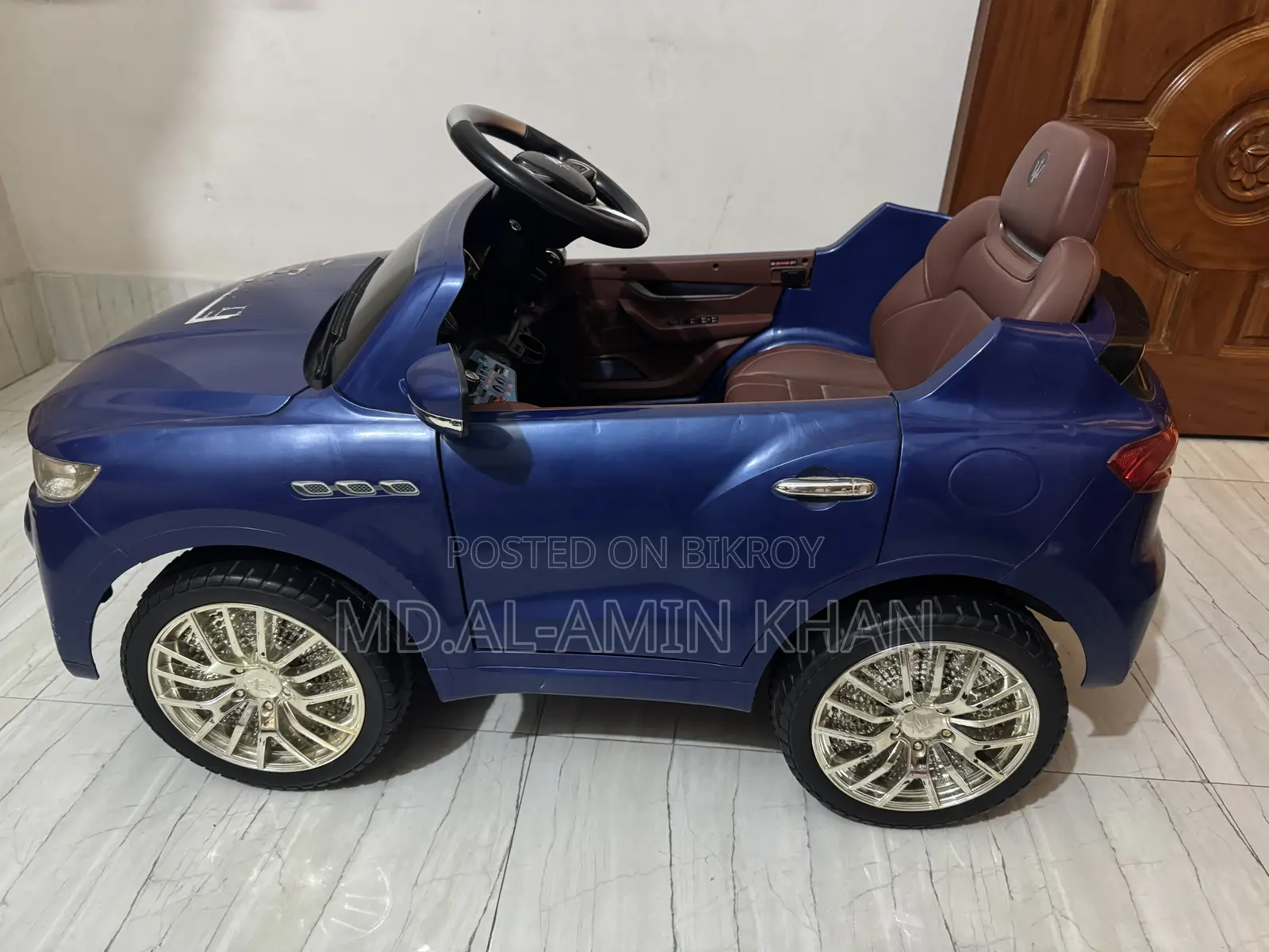 Blue Color Toy Car