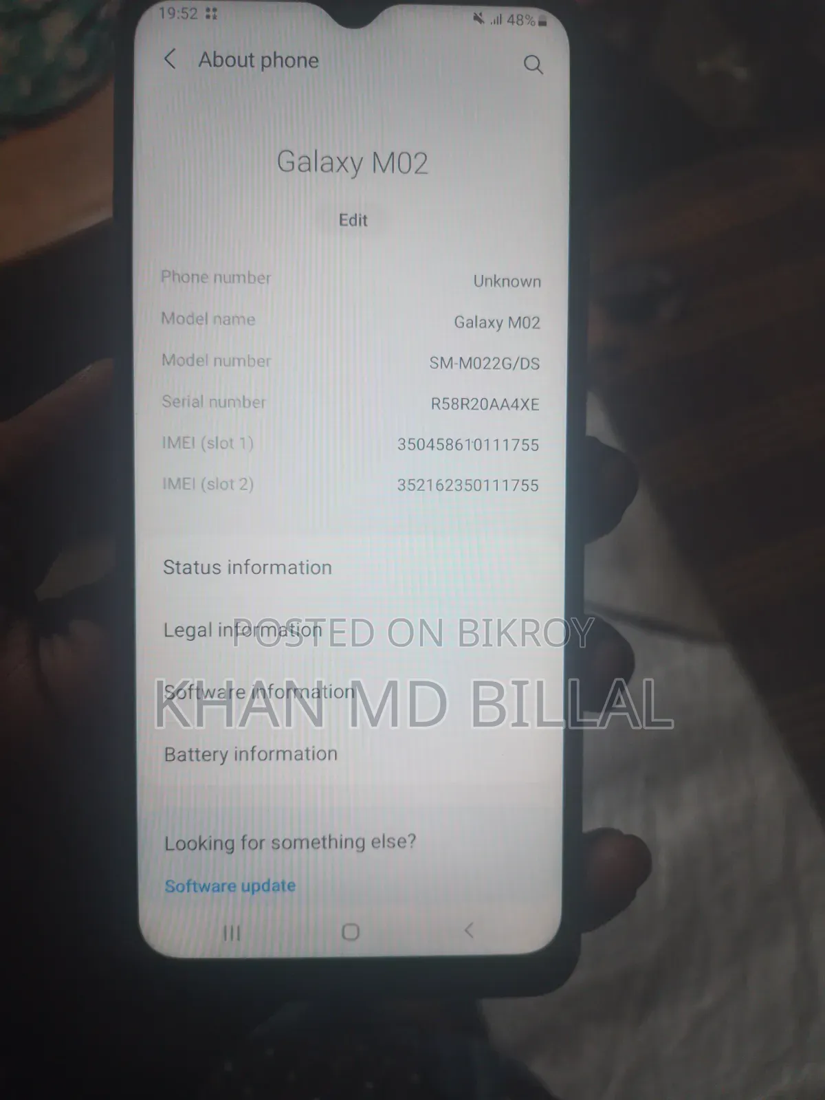 Samsung Galaxy M02 32 GB Black