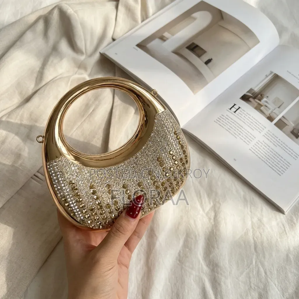 Crystal Ring Clutches