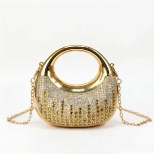 Crystal Ring Clutches