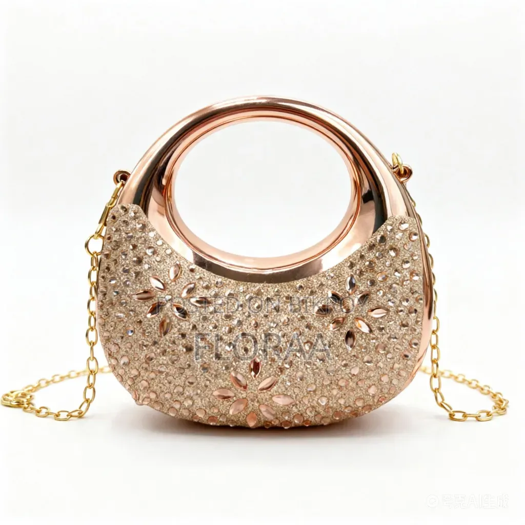 Crystal Ring Clutches
