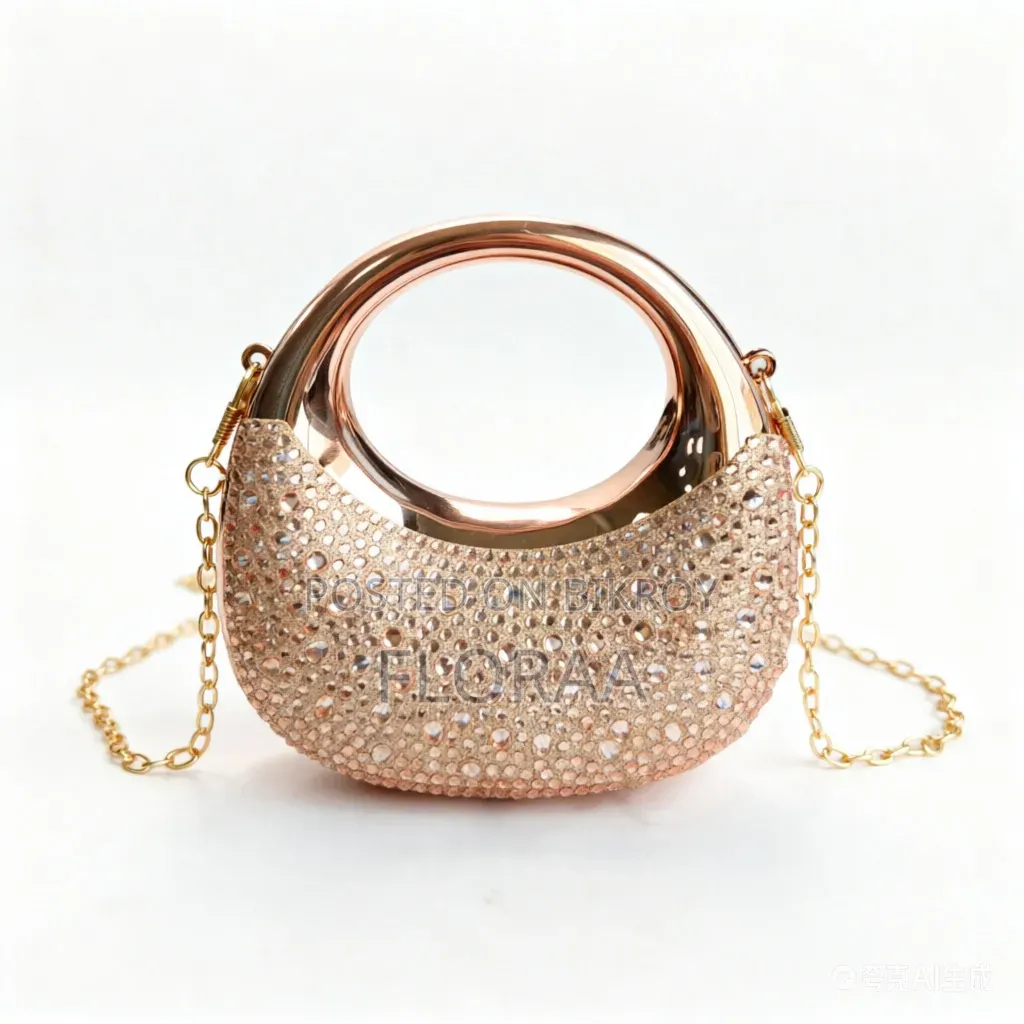 Crystal Ring Clutches