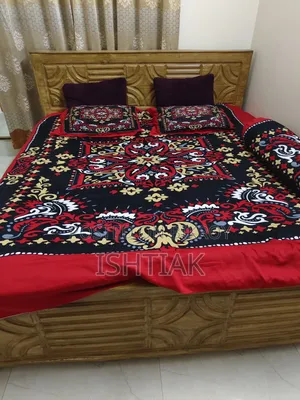 সেগুন কাঠের প্রিমিয়াম খাট বিক্রি