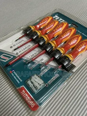 Total Insulated Screwdriver Set - 6 PCS (1000V), Brand New, Intact