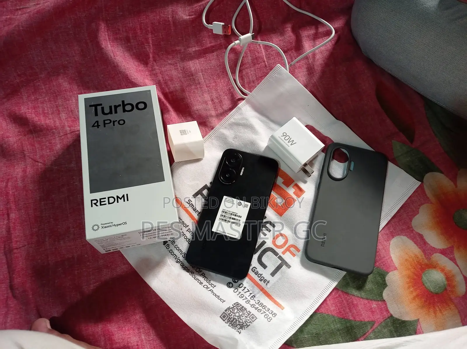 Xiaomi Redmi Turbo 4 Pro 256 GB Black