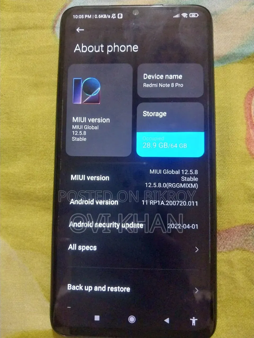 Xiaomi Redmi Note 8 Pro 64 GB Purple
