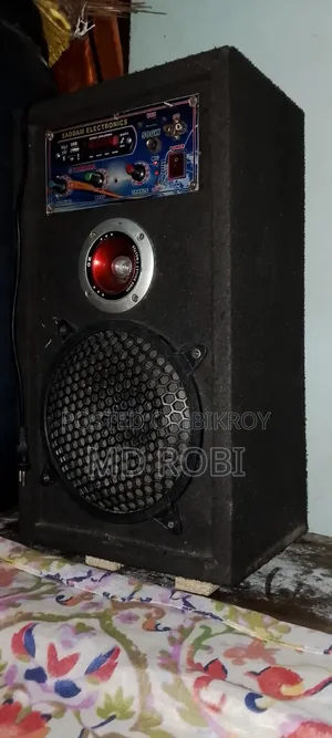 অনেক ভালো একটি স্পিকার নিজে অনেক শখ করে বানিয়ে ছি