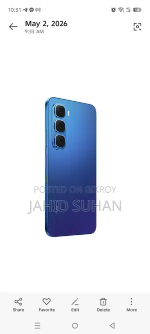 New Infinix Hot 60i 256 GB Blue