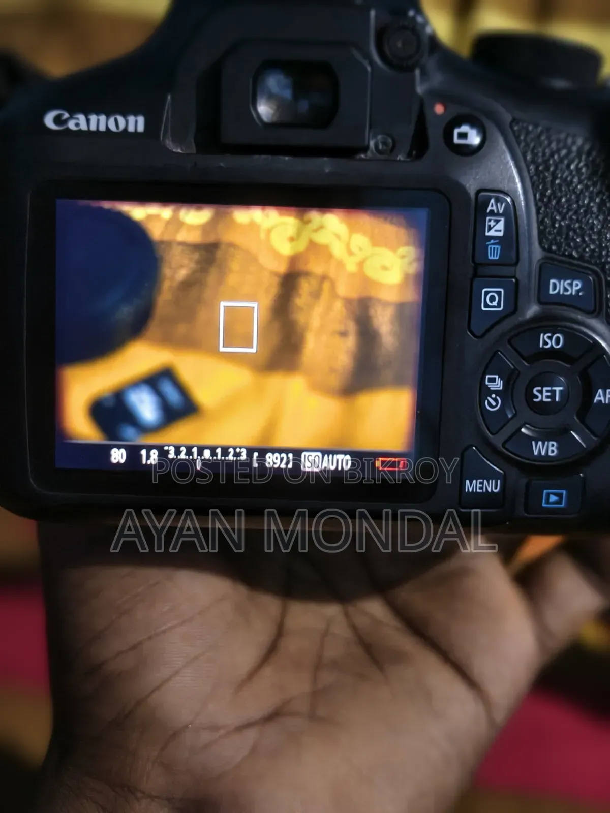 Canon 1300d With 50 Mm Lens