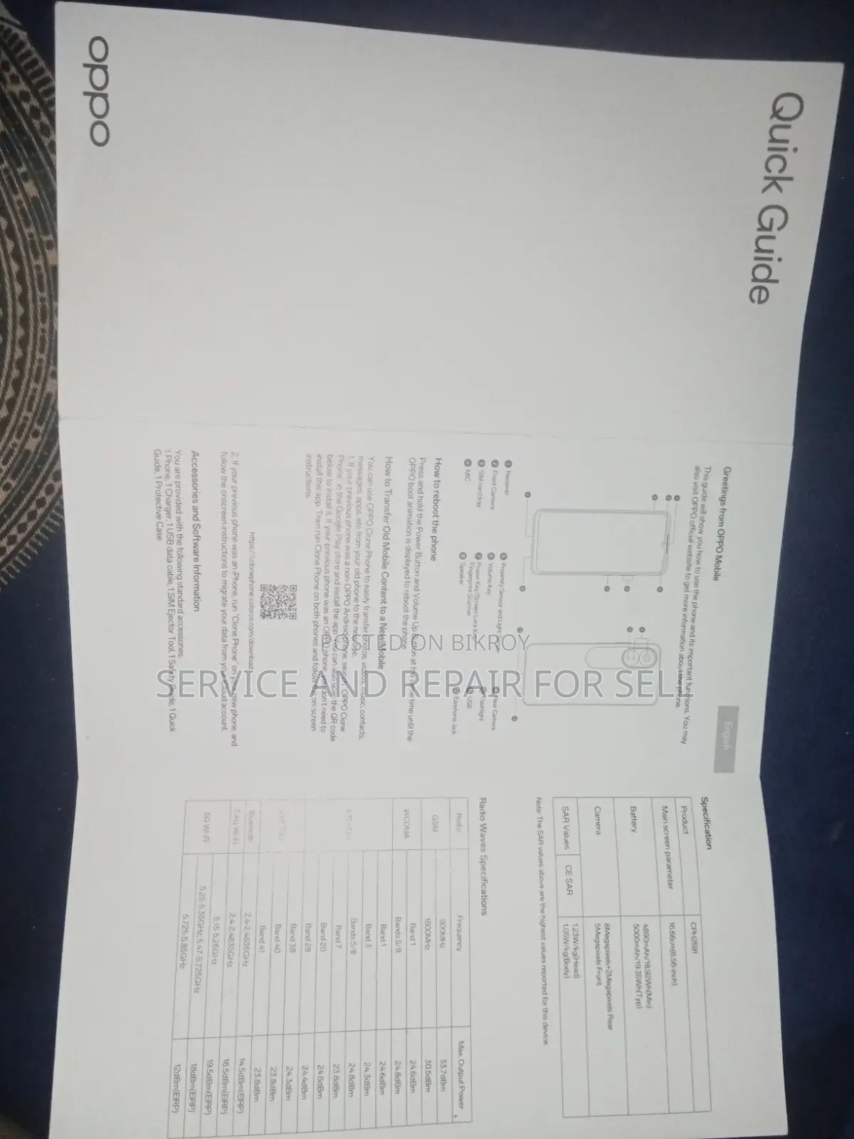 Oppo A18 128 GB Green