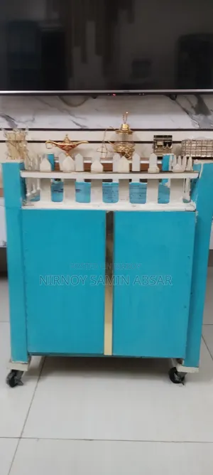 Cat House Indoor Handmade With Ladder, Wheels Rooftop Lounge