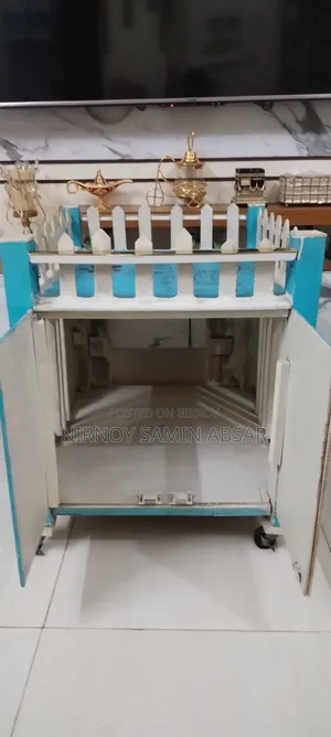 Cat House Indoor Handmade With Ladder, Wheels Rooftop Lounge