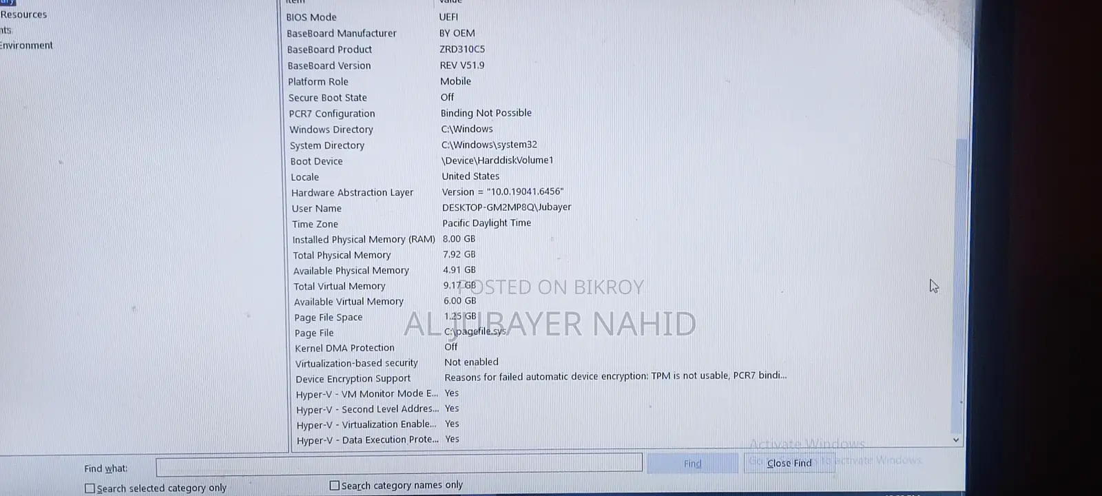 Desktop Computer 8GB Intel Core I3 SSD 128GB