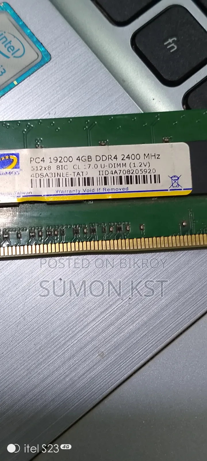4gb Ddr4 Dual Core 6gen