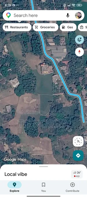 1 Bigha 5 Katha of land for sale in Joydebpur Dakshinkhan Ward 31