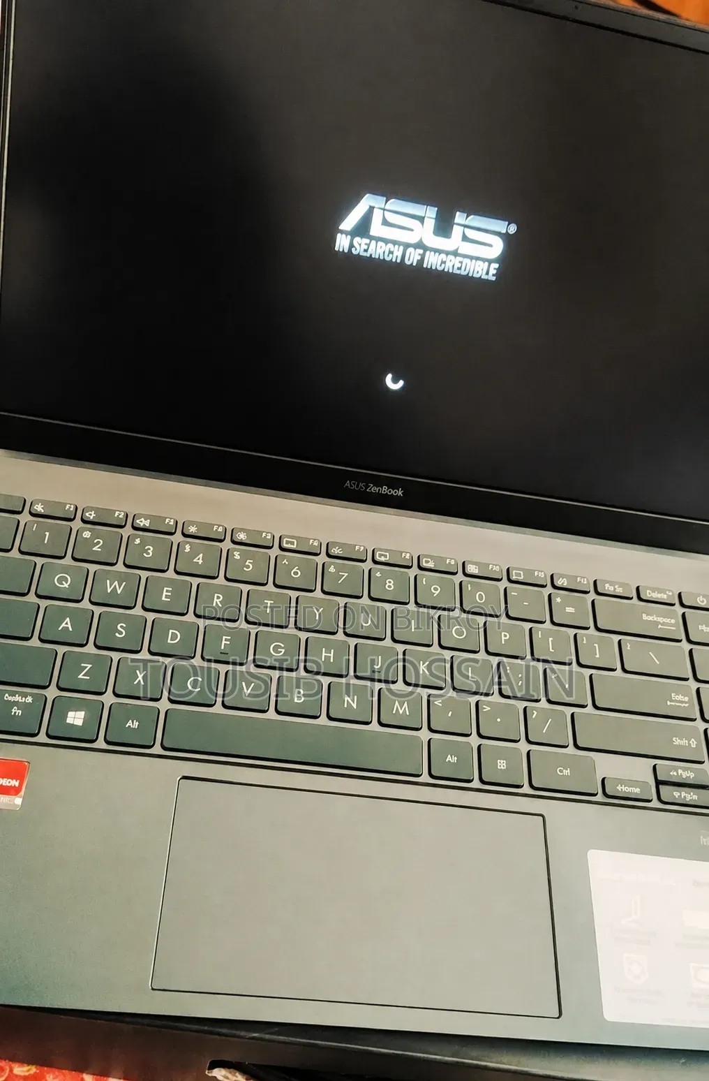 Laptop Asus Zenbook 14 UX434 8GB AMD Ryzen 5 SSD 512GB