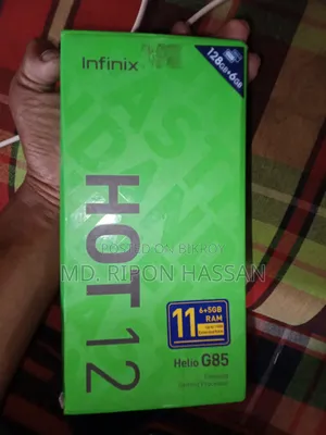 Infinix Hot 12 128 GB Black
