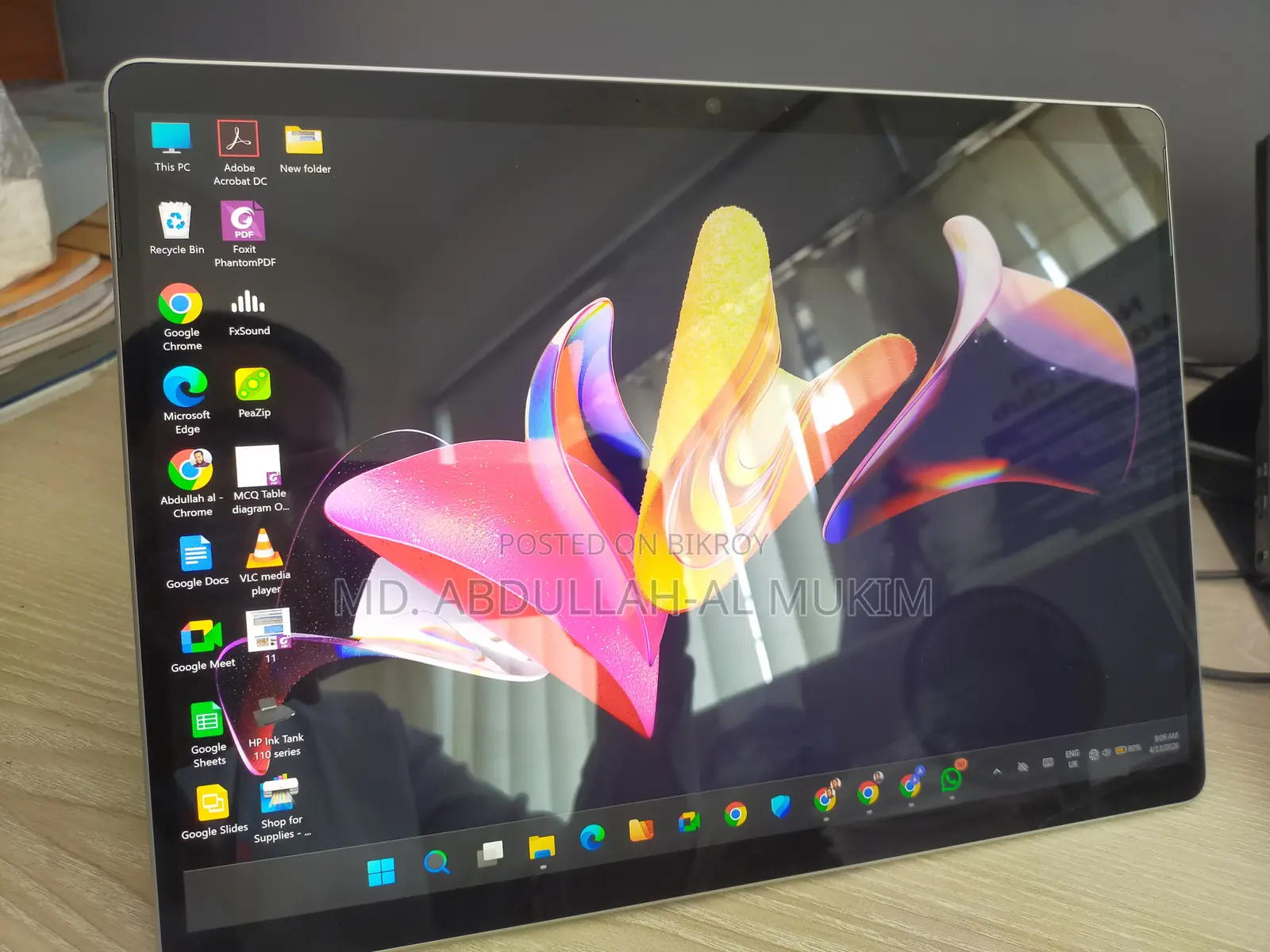 Laptop Microsoft Surface Pro 8 16GB Intel Core I7 SSD 1T