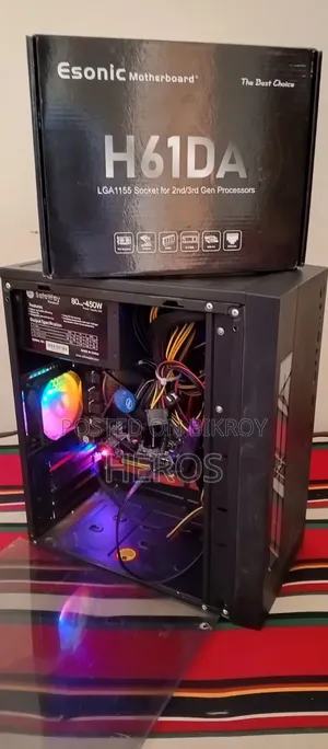 Desktop Computer 8GB Intel Core I5 SSD 128GB