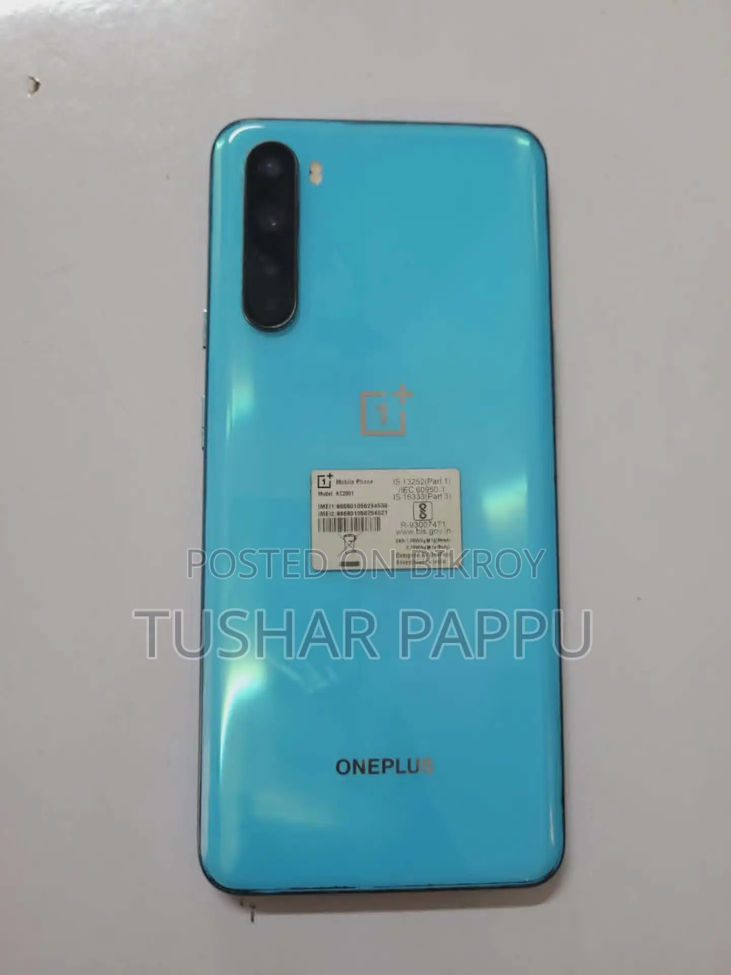 OnePlus Nord 256 GB Blue