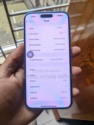 Apple iPhone 15 Plus 128 GB White