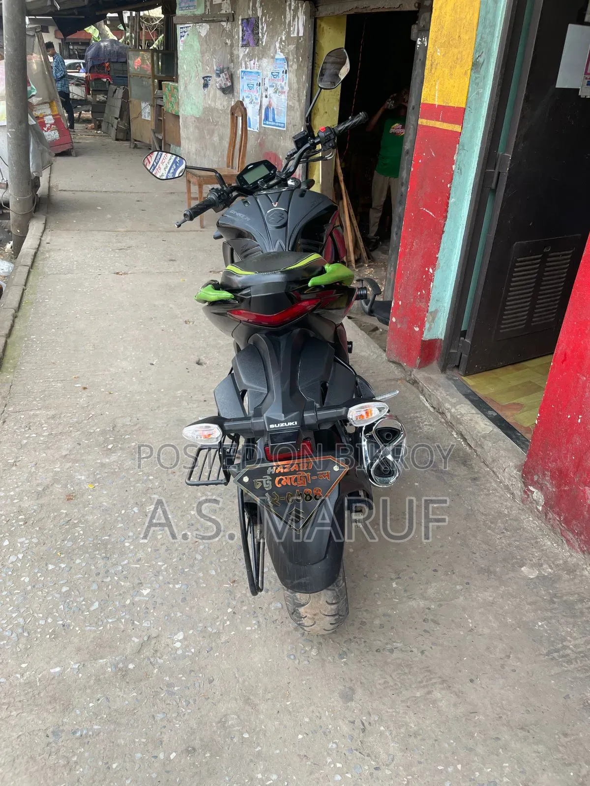 Suzuki Gixxer SF FI 2025 Black