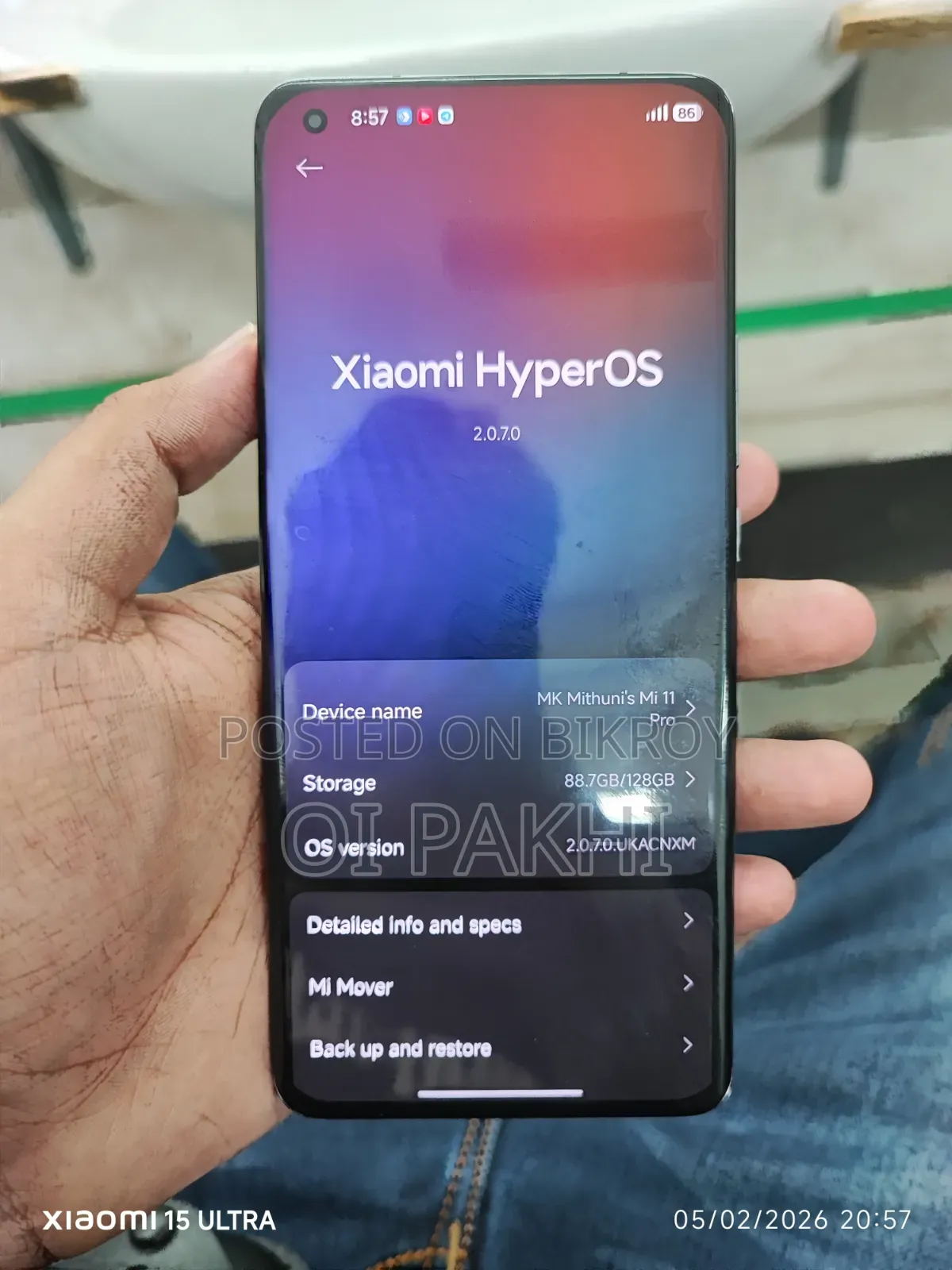 Xiaomi Mi 11 Pro 128 GB Black