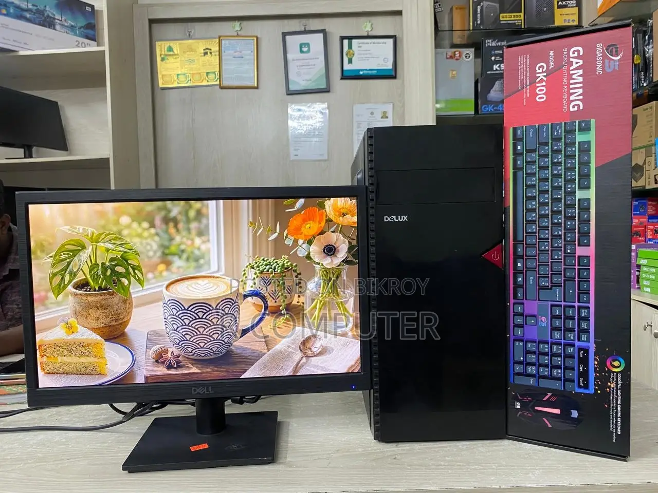Desktop Computer 4GB Intel Core I3 SSD 128GB