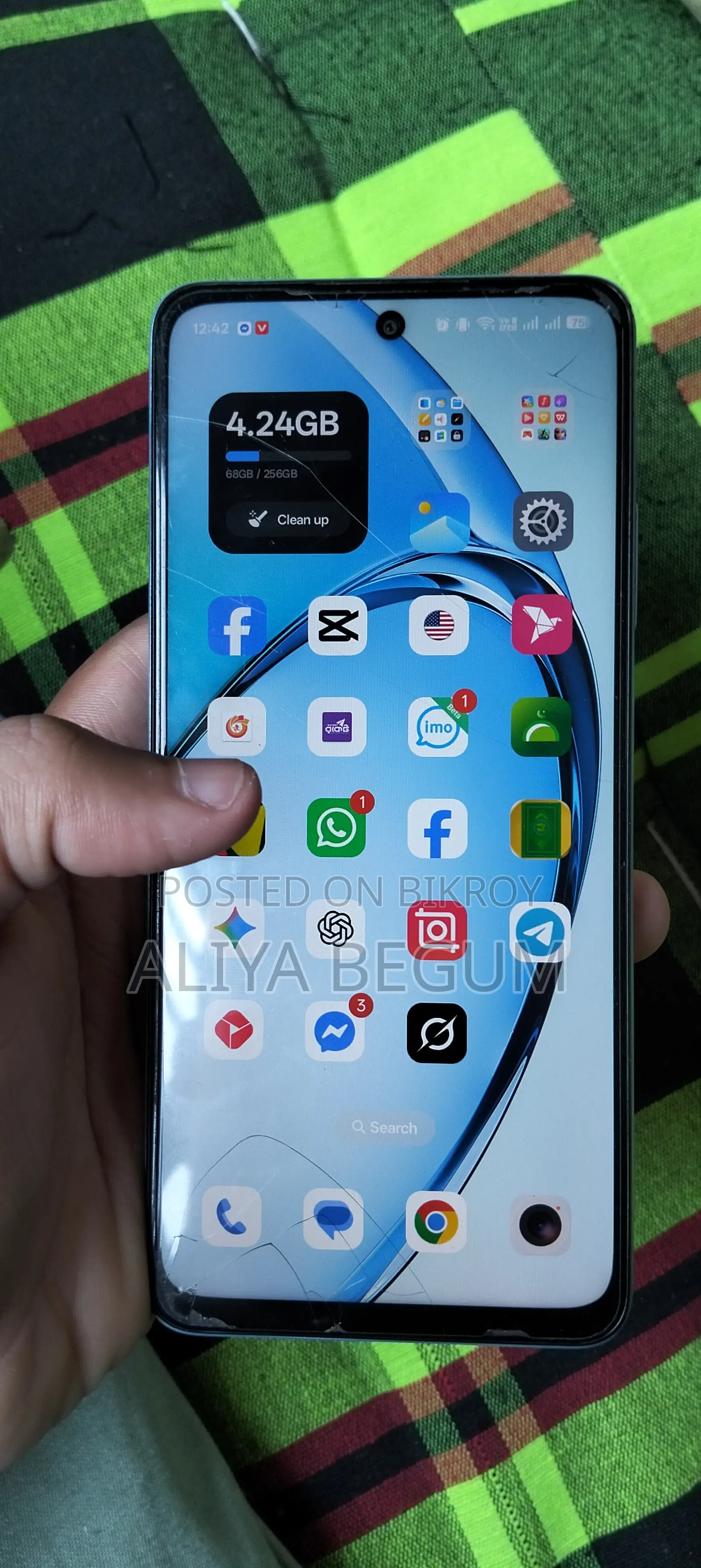 Oppo A60 256 GB Blue