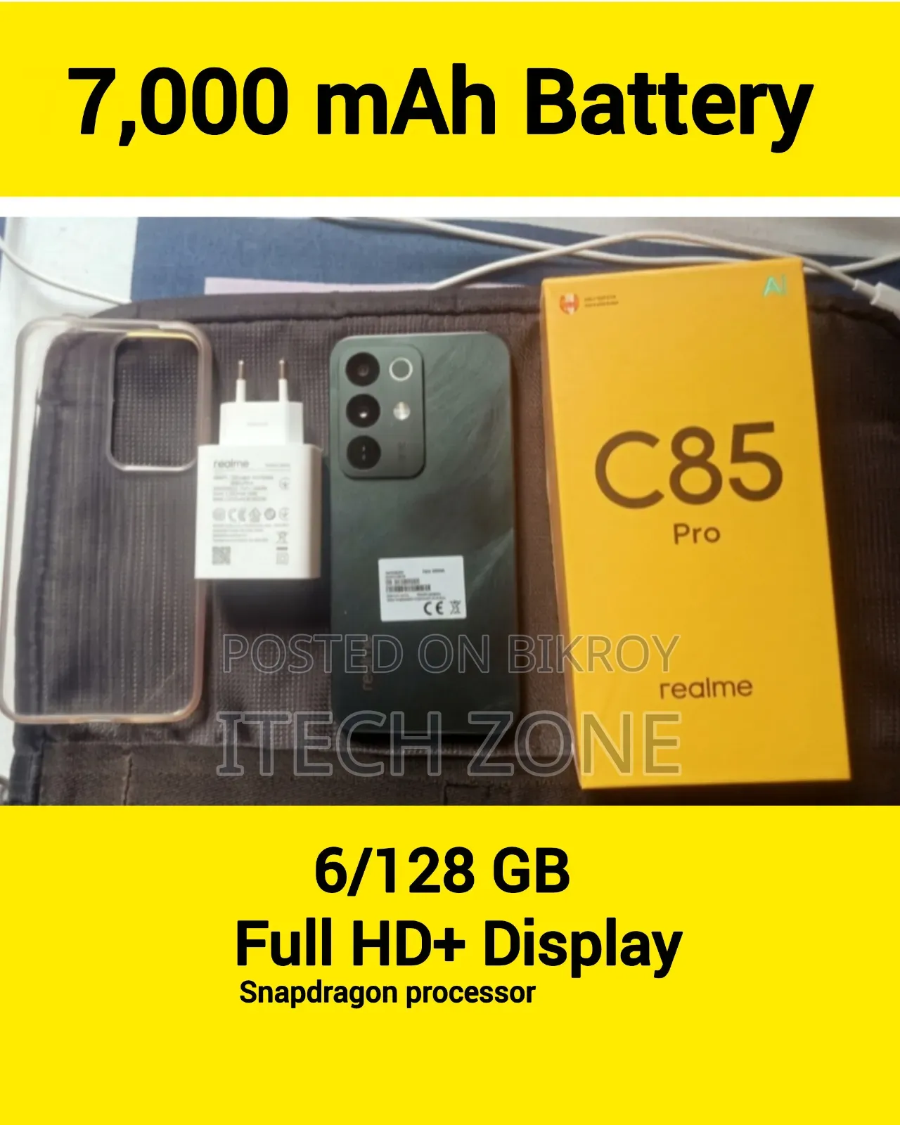 New Realme C85 Pro 128 GB Black