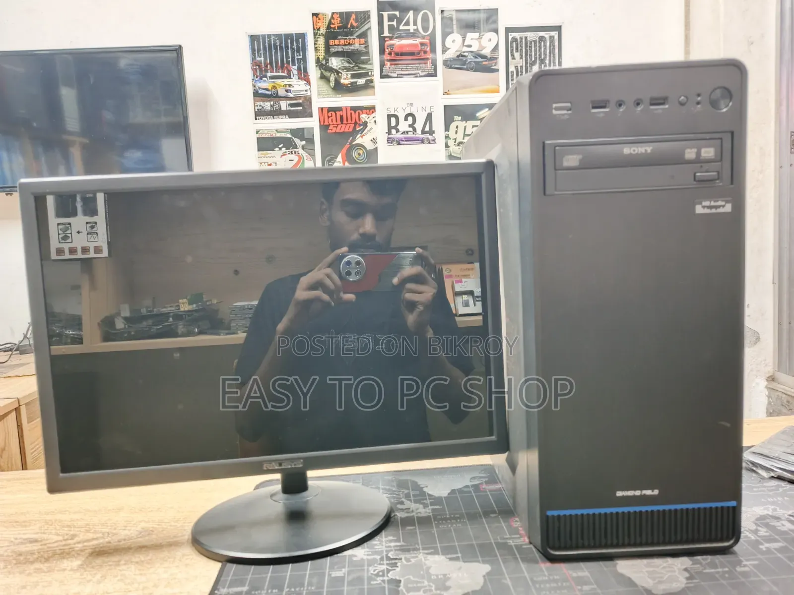 Desktop Computer Asus 4GB Intel Core I3 HDD 500GB