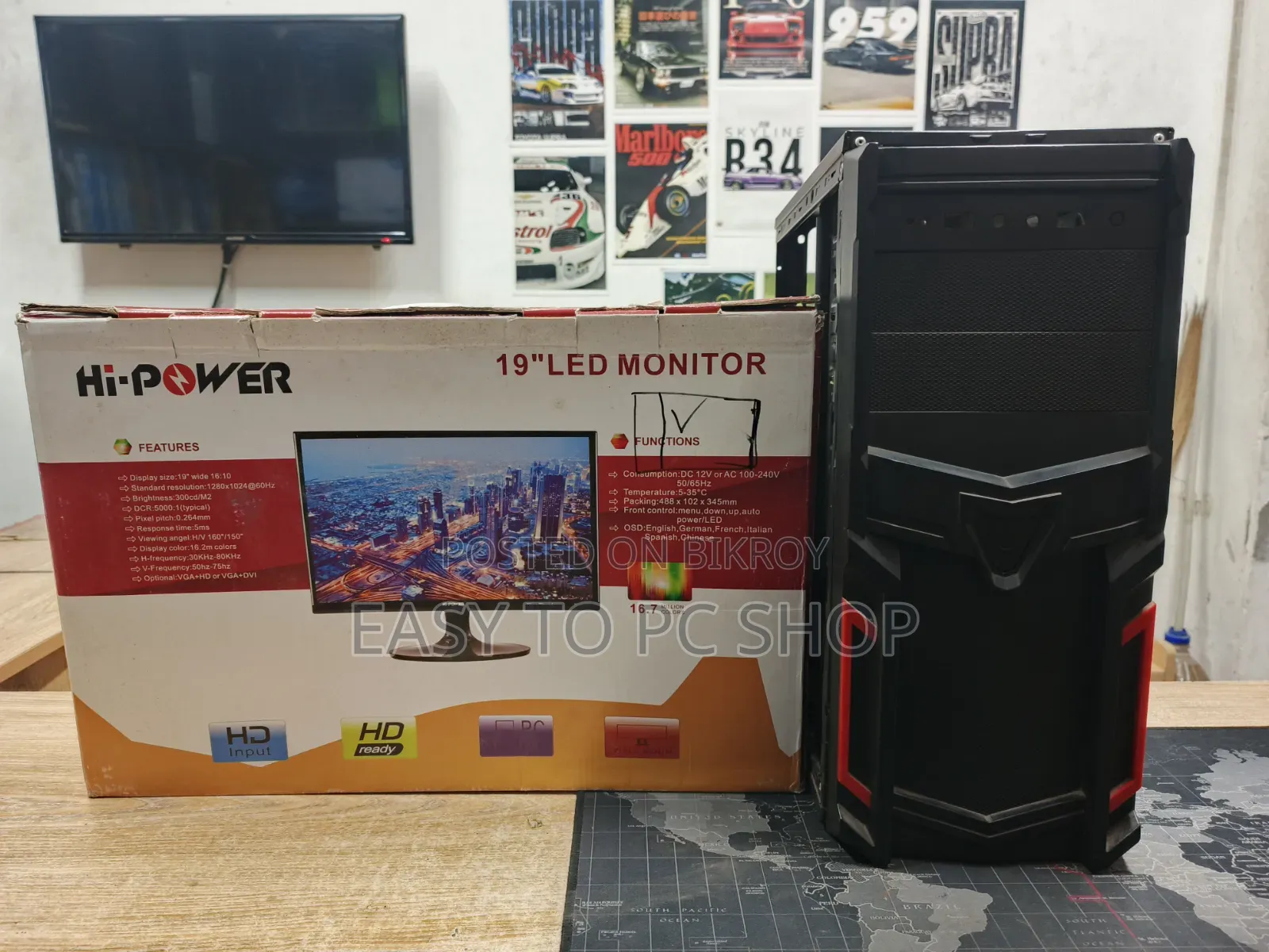 Desktop Computer MSI Model 4GB Intel Core I3 HDD+SSD 500GB